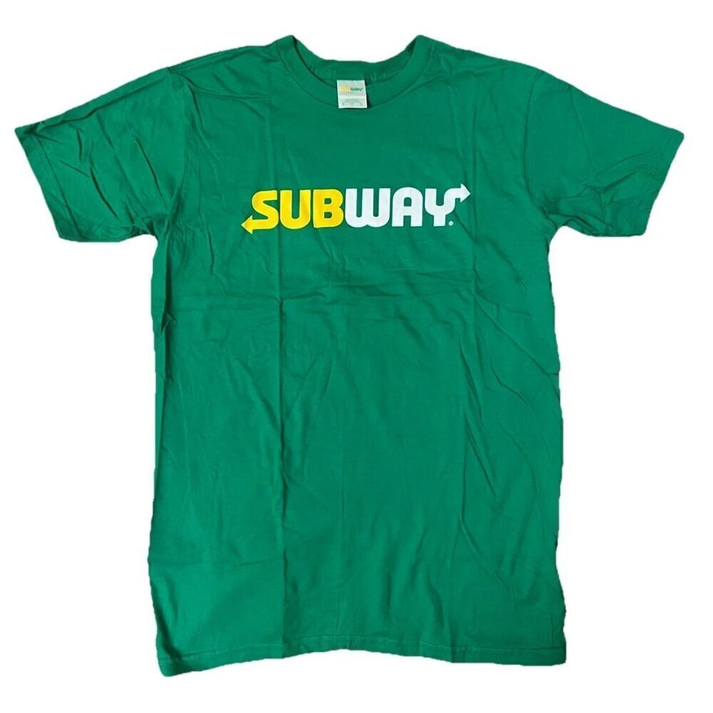 NEW SUBWAY Sandwiches Logo Crew Neck Shortsleeve Tee T-shirt Unisex Medium